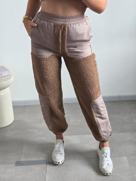 Štýlové teddy nohavice xs, h&m,xs