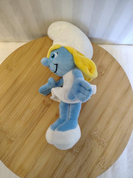 Plyšová šmolinka smurfette, šmoulinka smurfs 24 cm,