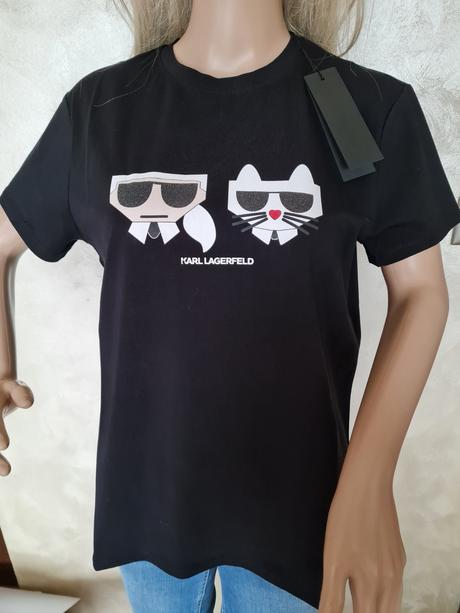Karl lagerfeld tricko, l / m