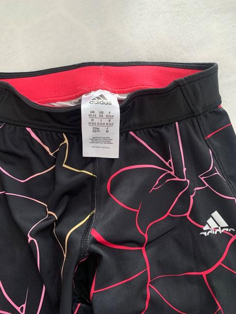 3/4 leginy adidas, adidas,xs