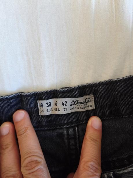 Rifľové šortky 36/38, denim co,38
