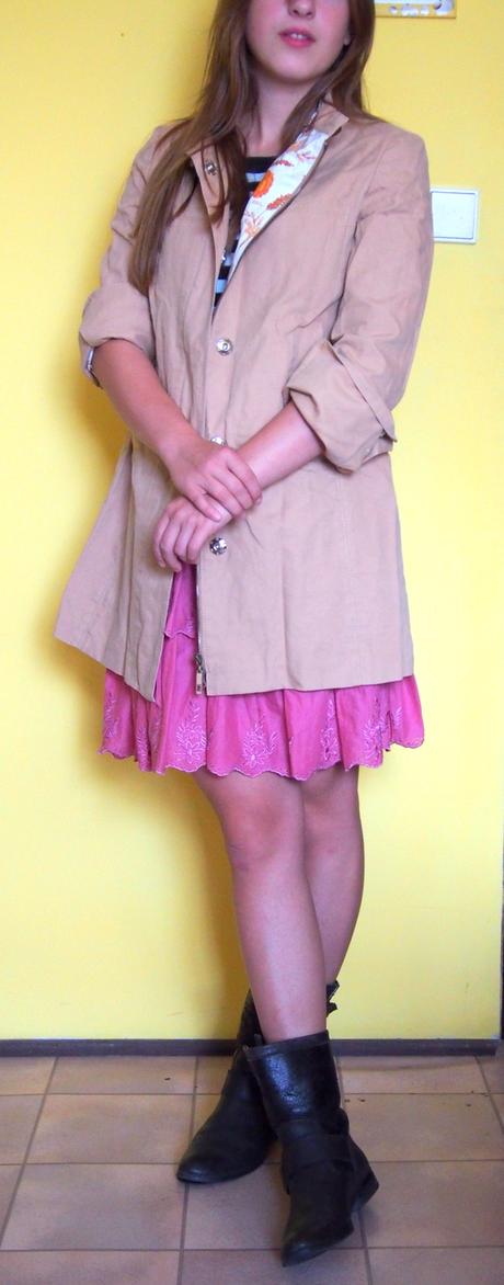 X escada chic roztomilý kabátik uni veľkosť, 38