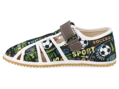 Barefoot detské papuče jonap, jonap,33