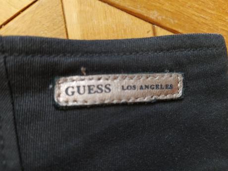 Čierne slim nohavice., guess,24