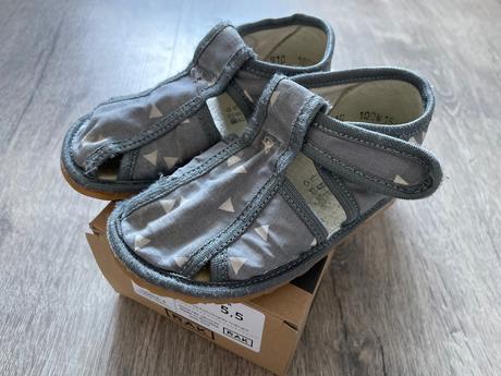 Rak papučky na suchy zips protišmykové 22 triangle, rak,22