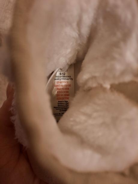 Teplé capačky 9-12 mes. 74-80, f&f,<17