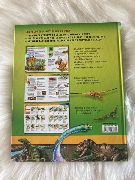 Dinosaury encyklopédia pre deti vo veku 7-10 rokov,