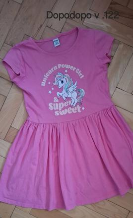 Šaty dopodopo unicorn, dopodopo,122