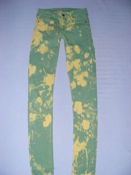 Slim nohavice - rifle zn. h&m divided - xs/s, h&m,xs