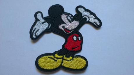 Nažehľovačka mickey mouse 8x8cm (nz363), 