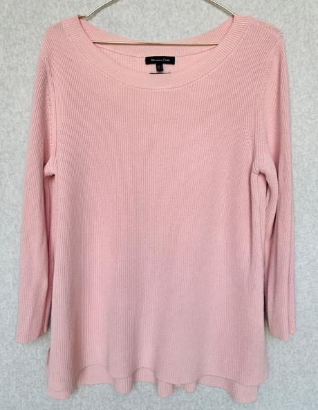 Massimo dutti ružový pulóver, s
