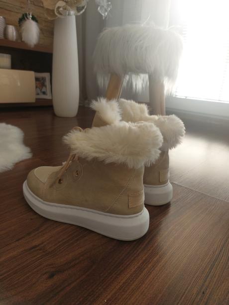 Dámske teplé čizmy, 38