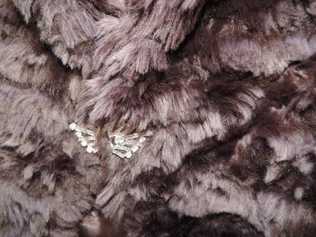 Krásne kožušikové bolerko, dorothy perkins,m