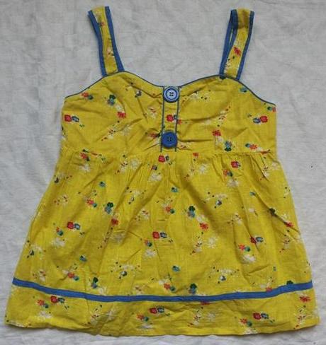Zlty top na ramienka next, next,140