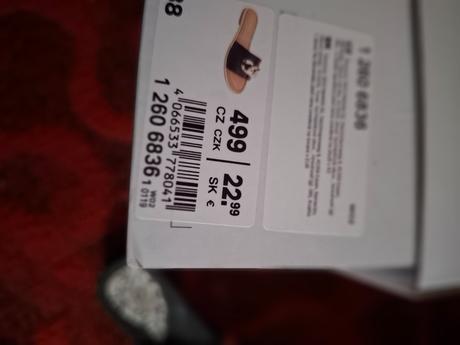 Šľapky, reserved,39