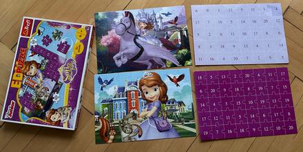 Puzzle sofia prvá 2obrázky za 4eur, 