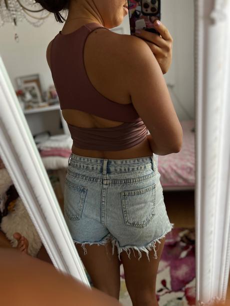 H&m sport crop top, h&m,m