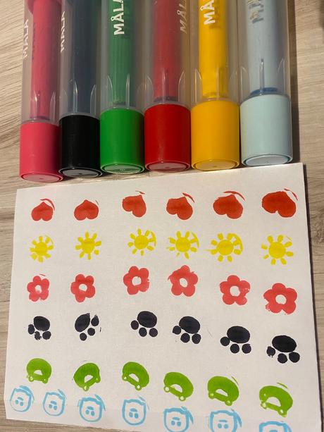 Sada  6 fixiek s pečiatkami, 