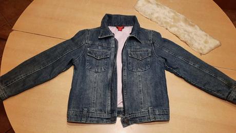 Predám riflovú bundičku kenvelo kids veľ.8 (na 8-9, kenvelo,134