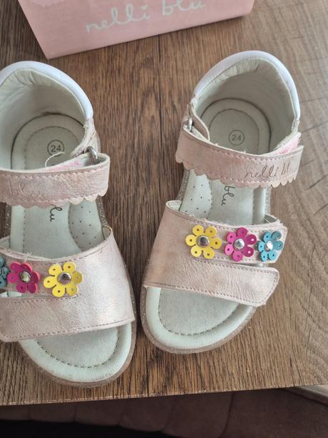 Sandale, nelli blu,24