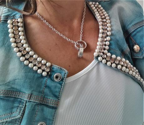 Strieborný náhrdelník, 