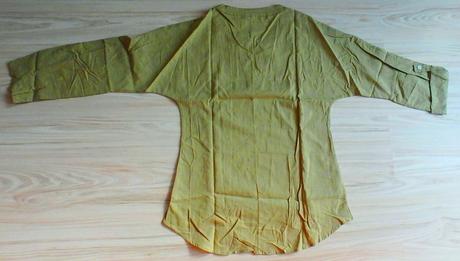 Zelená/khaki letná blúzka, v. l/xl, l