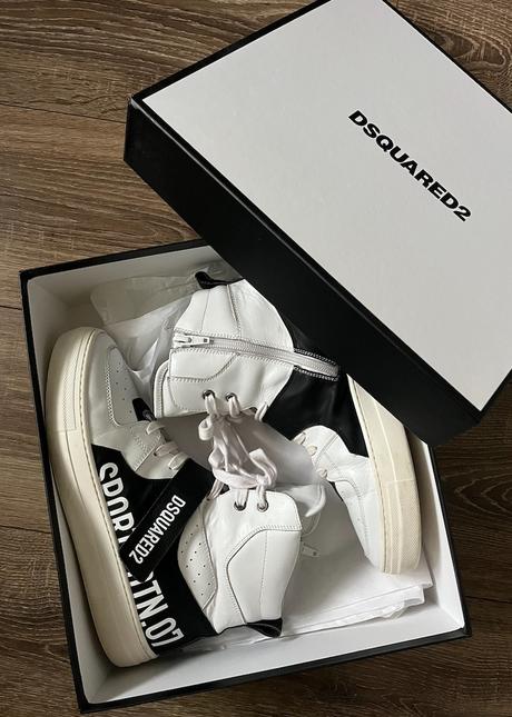 Tenisky dsquared2 sport edtn.07 sneakers hi-top wh, gant,39