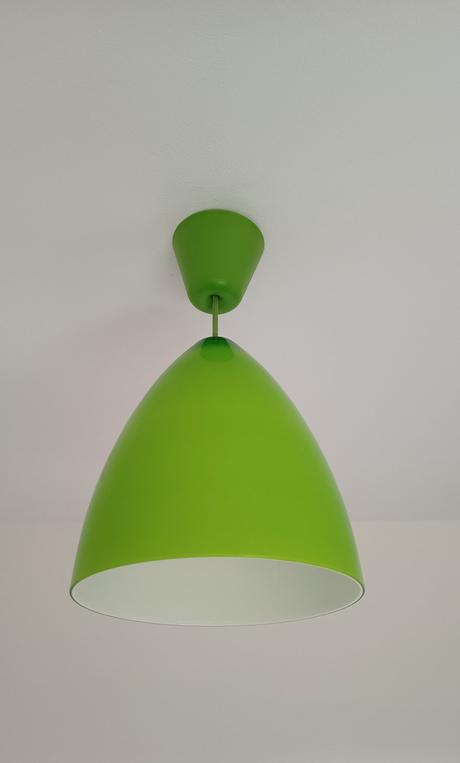 Zeleny luster nordlux s led ziarovkou,