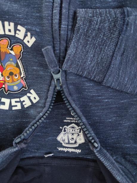 Predám chlap. teplákovú súpravu paw patrol veľ.104, nickelodeon,104