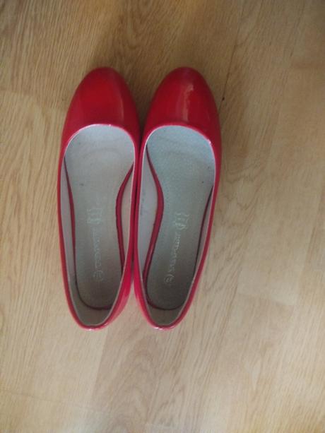 Lakované červené lodičky, 37