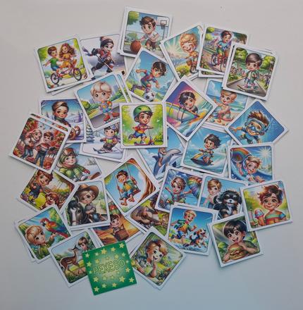 Pexeso "chlapček - záujmy", 