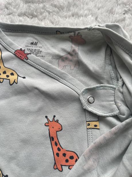 Zirafove zavinovacie body h&m, h&m,74