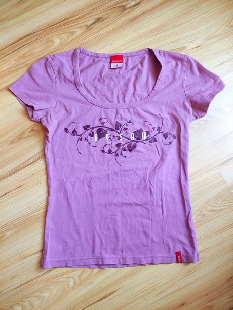Bavlnené slabofialové tričko zn. s.a.m, s.a.m.,s