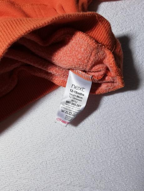 Mikina next s motívom tigra 12-18 mes., next,86