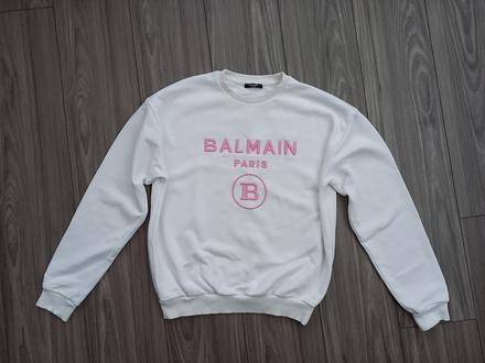 Luxusná mikina balmain paris-top stav, s