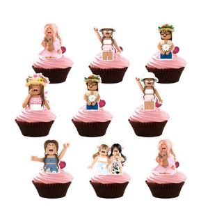 Tortový zápich roblox girl (24ks) - skladom,tz-194,