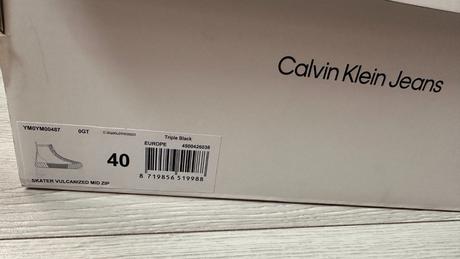 Pánske,kvalitné čižmy calvin klein, 40