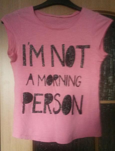 Not a morning person - tricko / pyzamo, lindex,xs