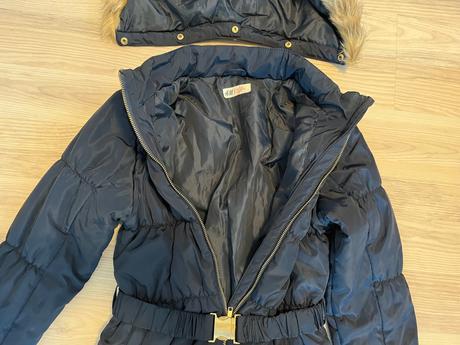 Zimná bunda, h&m,158