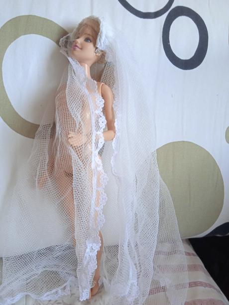 Zavoj pre nevestu barbie,
