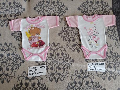 Dievčenské body zn.babys wear veľ.50, 50