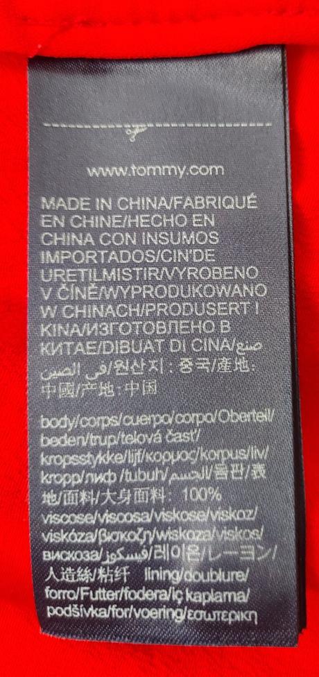 Top na ramienka, tommy hilfiger,m