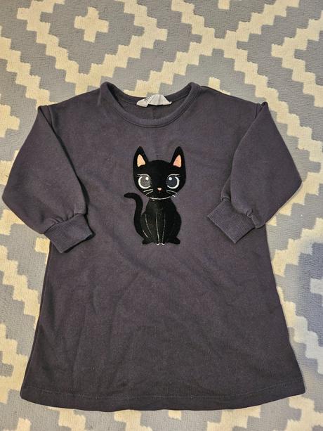 Mikinové šaty, h&m,92