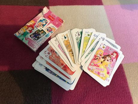 Karty čierny peter - princezné,