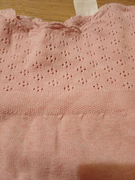 Krásny ružový tenký svetrík vraj 18-24m, baby,92