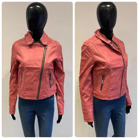 Dámsky koženkový kabát river island (38), river island,m