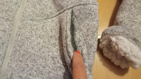 Kožušková bunda mikina 140/146, 146