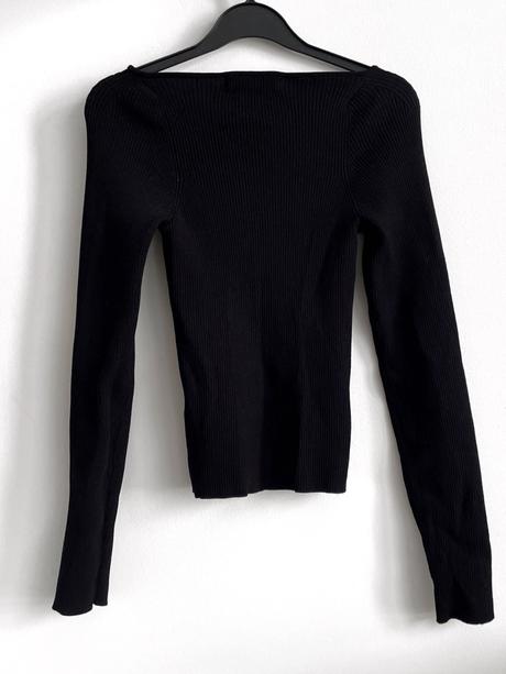 Na-kd rebrovaný top srdiečkový štvorcový výstrih, 30