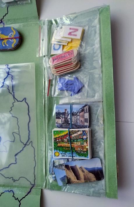 Moje slovensko, vlastivedná rozkladacia edukačná,
