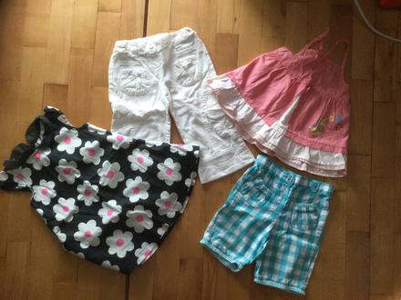 Tenucke letne veci 100percent bavlna 0.50eur kus, 68–80